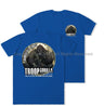 Formidable Force 'Troop Gorilla QRF' Double Printed T-Shirt - Royal Blue