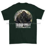 Formidable Force 'Troop Gorilla QRF' Printed T-Shirt - Commando Green
