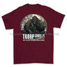 Formidable Force 'Troop Gorilla QRF' Printed T-Shirt - Maroon
