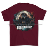 Formidable Force 'Troop Gorilla Special Ops' Printed T-Shirt - Maroon