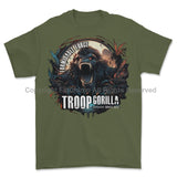 Formidable Force 'Troop Gorilla Special Ops' Printed T-Shirt - Military Green