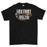 Foxtrot Oscar Military Slang Printed T-Shirt - Black
