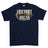 Foxtrot Oscar Military Slang Printed T-Shirt - Navy Blue