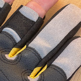 Ironclad Framer Gloves - back of hand view showing comparison of fingers