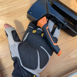 Ironclad Framer Gloves - showing the palm in the outdoors