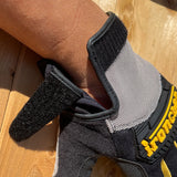 Ironclad Framer Gloves - back of hand view showing Hook & Loop adjustable cuff