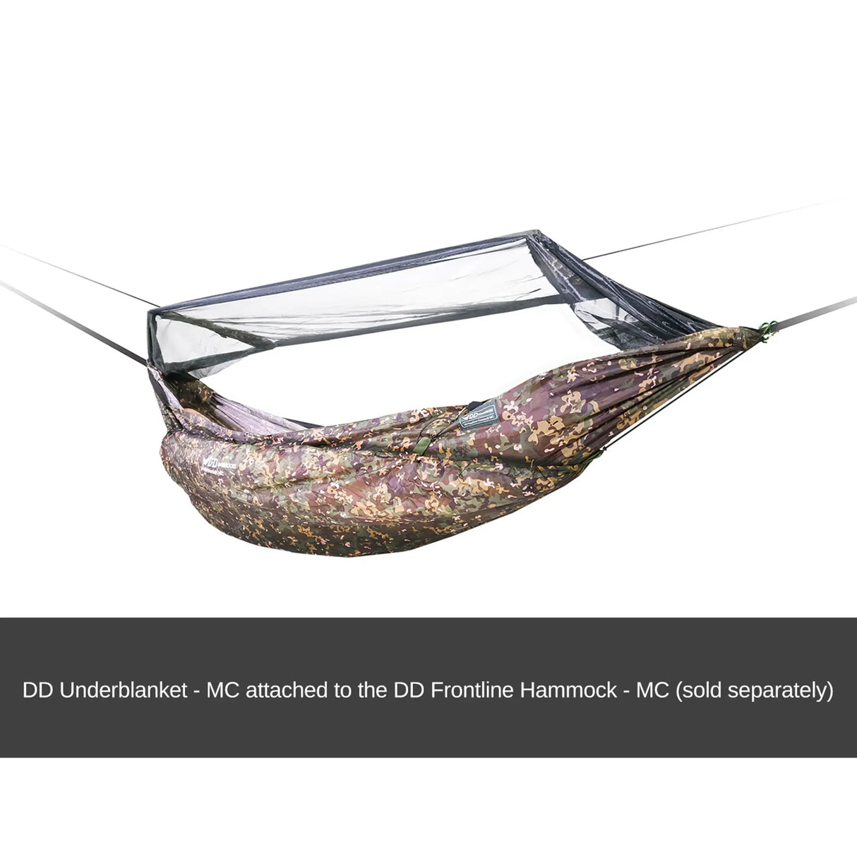 DD Frontline Hammock in MC camo for camping