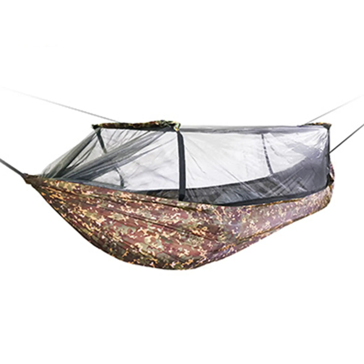 DD Frontline Hammock in MC camo on white background