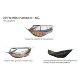 DD Frontline Hammock in MC camo setup options