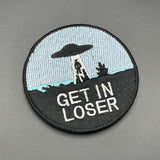 Get In Loser Patch, Hook & Loop, 8cm | Task Outdoor