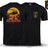 GET TO DA CHOPPER Double Print T-Shirt - Black