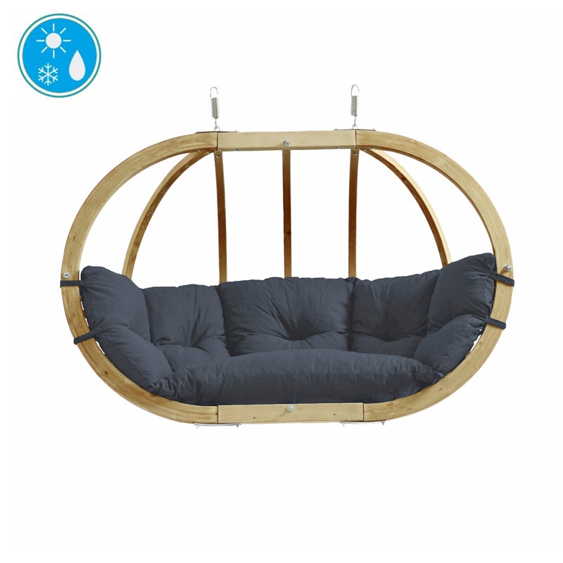 Amazonas Globo Royal Anthracite Hanging Egg Chair