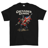 Grenadier Guards Battle Cry Printed T-Shirt - Black