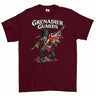 Grenadier Guards Battle Cry Printed T-Shirt - Maroon