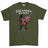 Grenadier Guards Battle Cry Printed T-Shirt - Olive Green