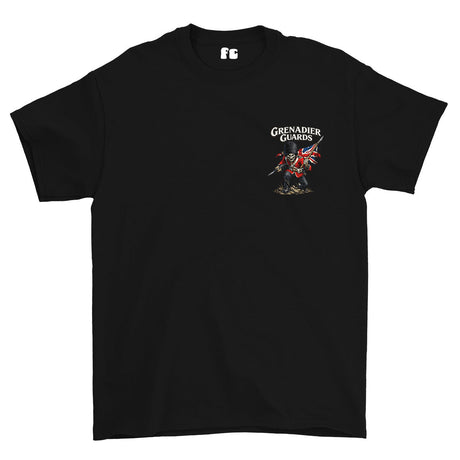 Grenadier Guards Battle Cry Printed T-Shirt - Black (alternate view)