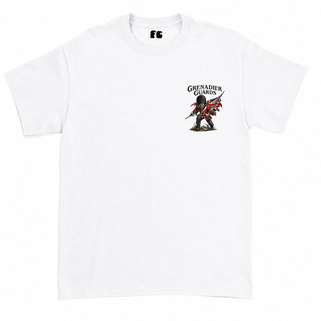 Grenadier Guards Battle Cry Printed T-Shirt - White (alternate view)