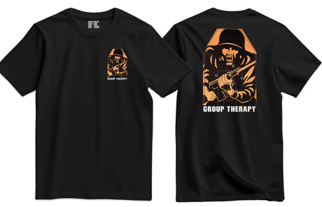 Fig 11 Group Therapy Double Print T-Shirt - Black