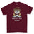 Grumpy Old Kings Royal Hussars Veteran Printed T-Shirt - Maroon