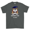 Grumpy Old 17th/21st Lancer Veteran Printed T-Shirt - Charcoal