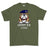 Grumpy Old 17th/21st Lancer Veteran Printed T-Shirt - Olive Green