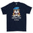 Grumpy Old Army Air Corps Veteran Printed T-Shirt - Navy Blue