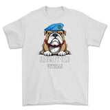 Grumpy Old Army Air Corps Veteran Printed T-Shirt - White