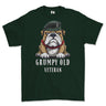 Grumpy Old Queens Royal Hussars Veteran Printed T-Shirt