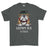 Grumpy Old Queens Royal Hussars Veteran Printed T-Shirt - Charcoal
