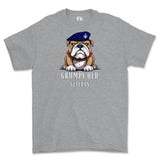 Grumpy Old Royal Armoured Corps Veteran Printed T-Shirt - Sports Grey