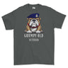 Grumpy Old Army Catering Corps ACC Veteran Printed T-Shirt - Charcoal