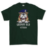 Grumpy Old Army Catering Corps ACC Veteran Printed T-Shirt - Green