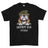 Grumpy Green Howards Veteran Printed T-Shirt - Black