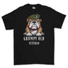 Grumpy Green Howards Veteran Printed T-Shirt - Black