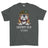 Grumpy Green Howards Veteran Printed T-Shirt - Charcoal