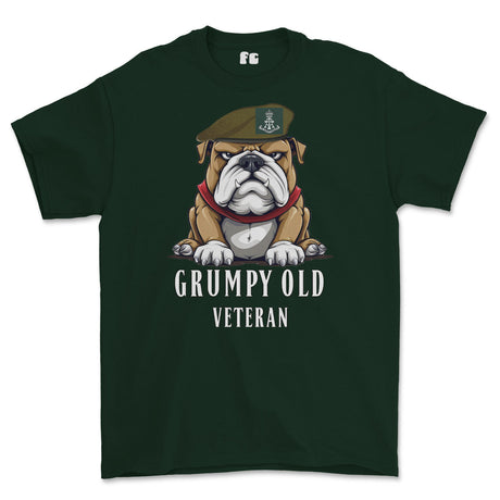 Grumpy Green Howards Veteran Printed T-Shirt - Green