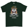 Grumpy Green Howards Veteran Printed T-Shirt - Green
