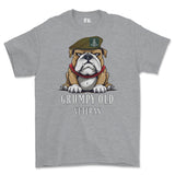 Grumpy Green Howards Veteran Printed T-Shirt - Sports Grey