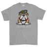 Grumpy Green Howards Veteran Printed T-Shirt - Sports Grey