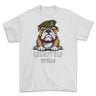 Grumpy Green Howards Veteran Printed T-Shirt - White