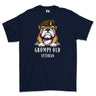 Grumpy Old Grenadier Guards Veteran Printed T-Shirt - Navy Blue