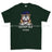 Grumpy Old Blues And Royals Veteran Printed T-Shirt - Commando Green