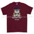 Grumpy Old Blues And Royals Veteran Printed T-Shirt - Maroon