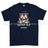Grumpy Old Blues And Royals Veteran Printed T-Shirt - Navy Blue