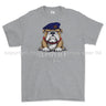 Grumpy Old Blues And Royals Veteran Printed T-Shirt - Sports Grey