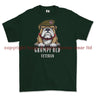 Grumpy Old British Veteran Printed T-Shirt - Commando Green