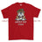 Grumpy Old British Veteran Printed T-Shirt - Red