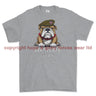 Grumpy Old British Veteran Printed T-Shirt - Sports Grey
