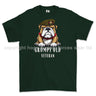 Grumpy Old Coldstream Guards Veteran Printed T-Shirt - Commando Green