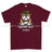 Grumpy Old Coldstream Guards Veteran Printed T-Shirt - Maroon